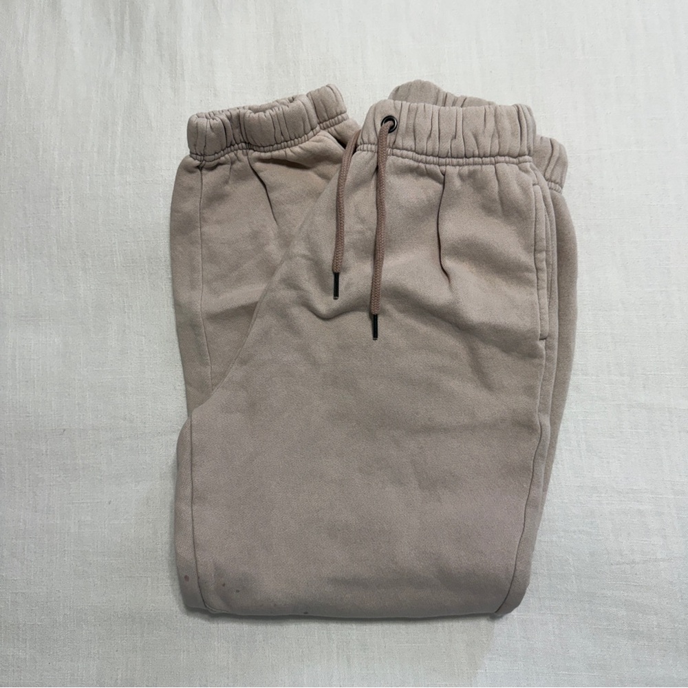 Pink sweatpants